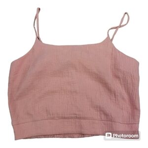 💕Kensie jeans 100% cropped tank top